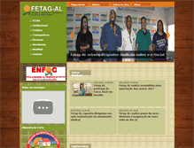 Tablet Screenshot of fetagal.org.br